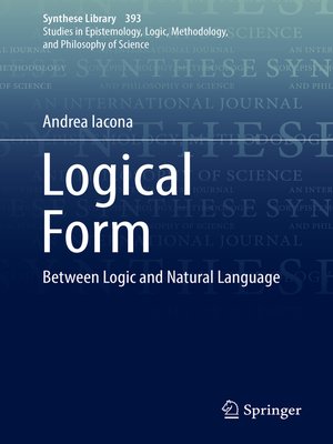 cover image of Logical Form